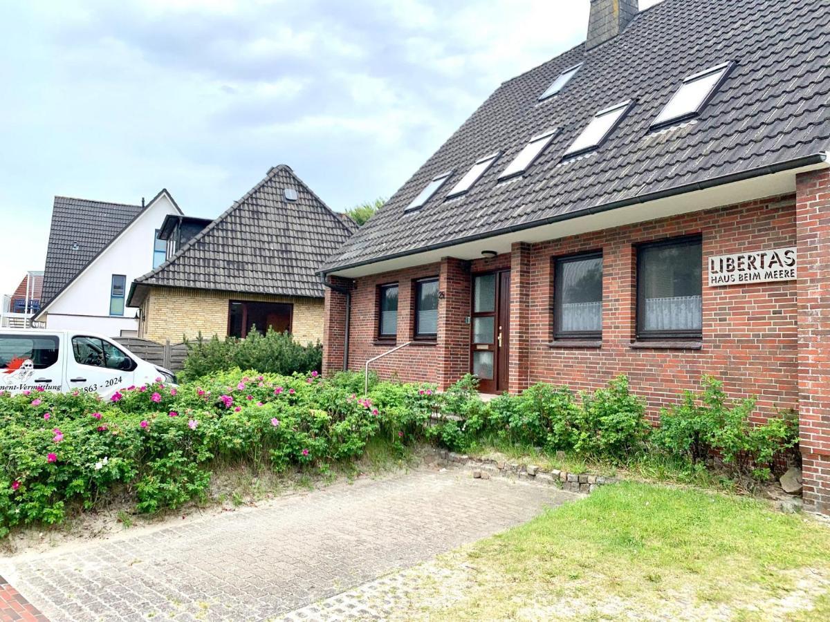 Ferienwohnung "Kreuz" Im Haus Libertas Sankt Peter-Ording Dış mekan fotoğraf