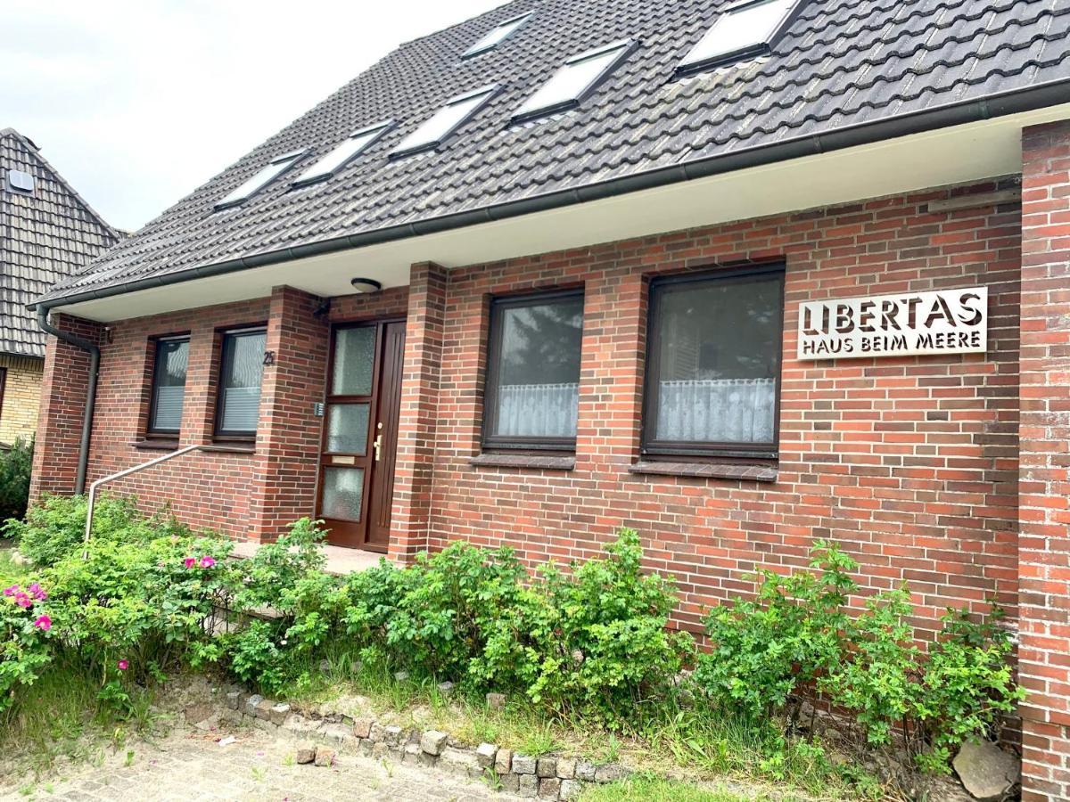 Ferienwohnung "Kreuz" Im Haus Libertas Sankt Peter-Ording Dış mekan fotoğraf